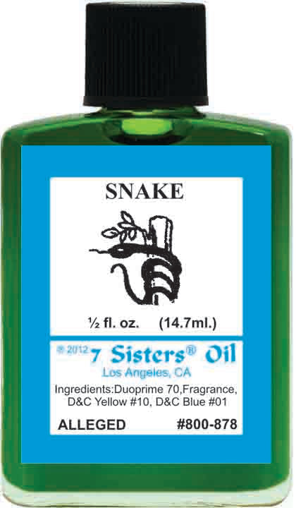 SNAKE-Spiritual Magick 7Sister's Oil