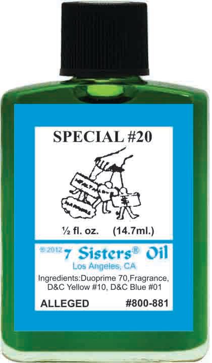 SPECIAL #20-Spiritual Magick 7Sister's Oil