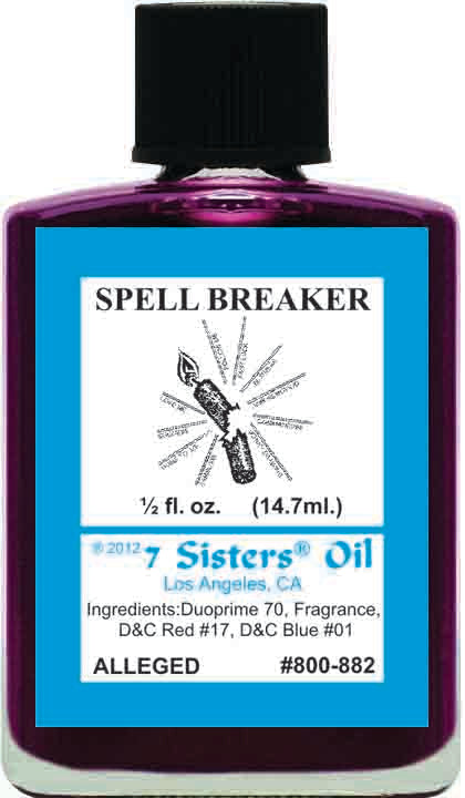 SPELL BREAKER-Spiritual Magick 7Sister's Oil