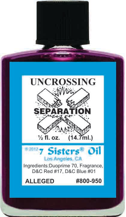 UNCROSSING/SEPARATION-Spiritual Magick 7Sister's Oil