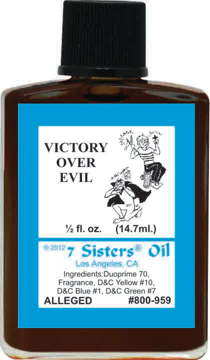 VICTORY OVER EVIL-Spiritual Magick 7Sister's Oil